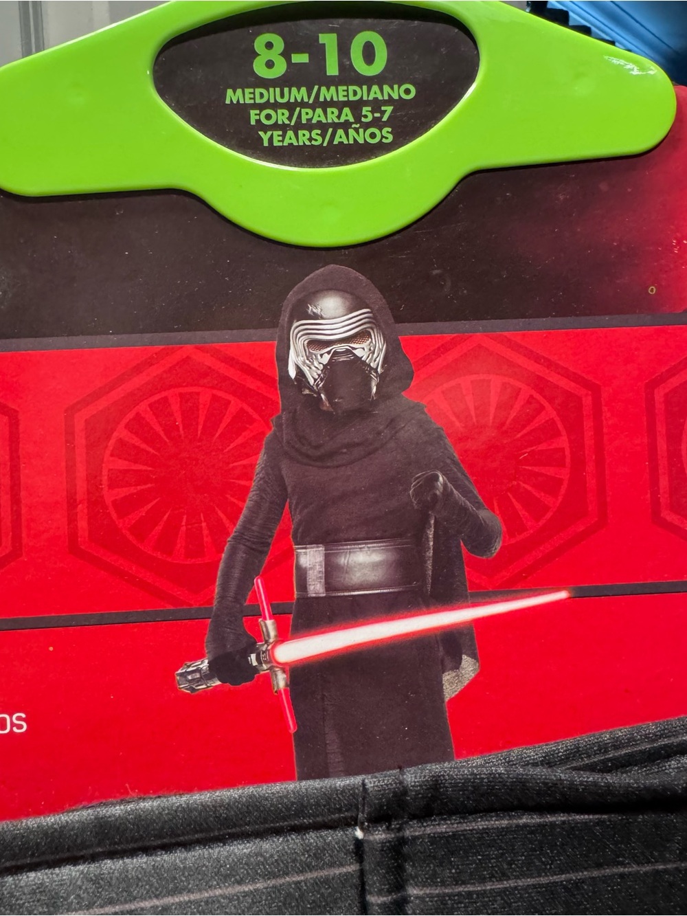 Star Wars Kylo Ren Costume Image - Black & Red